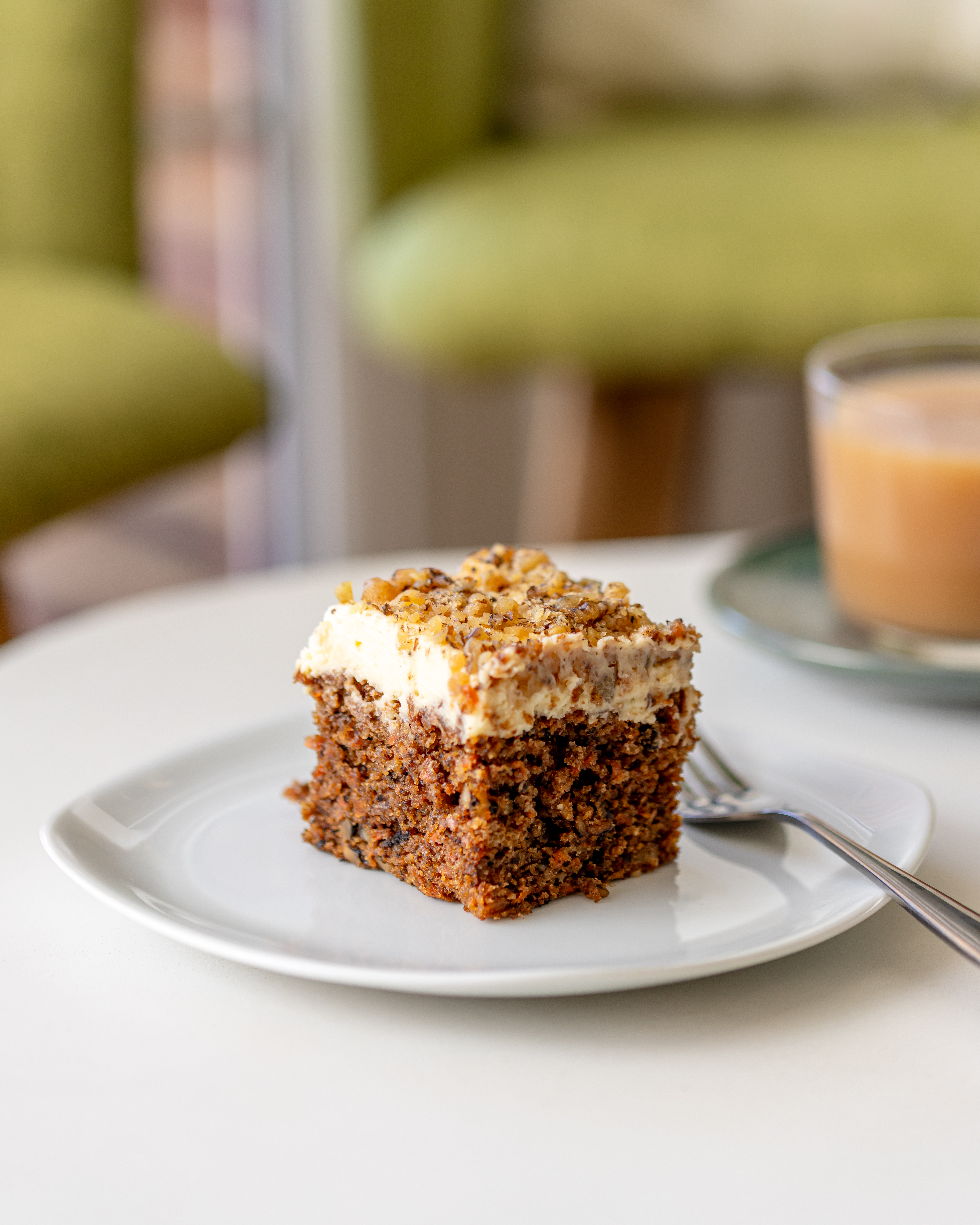 A slice of cake at Cafe Deuce